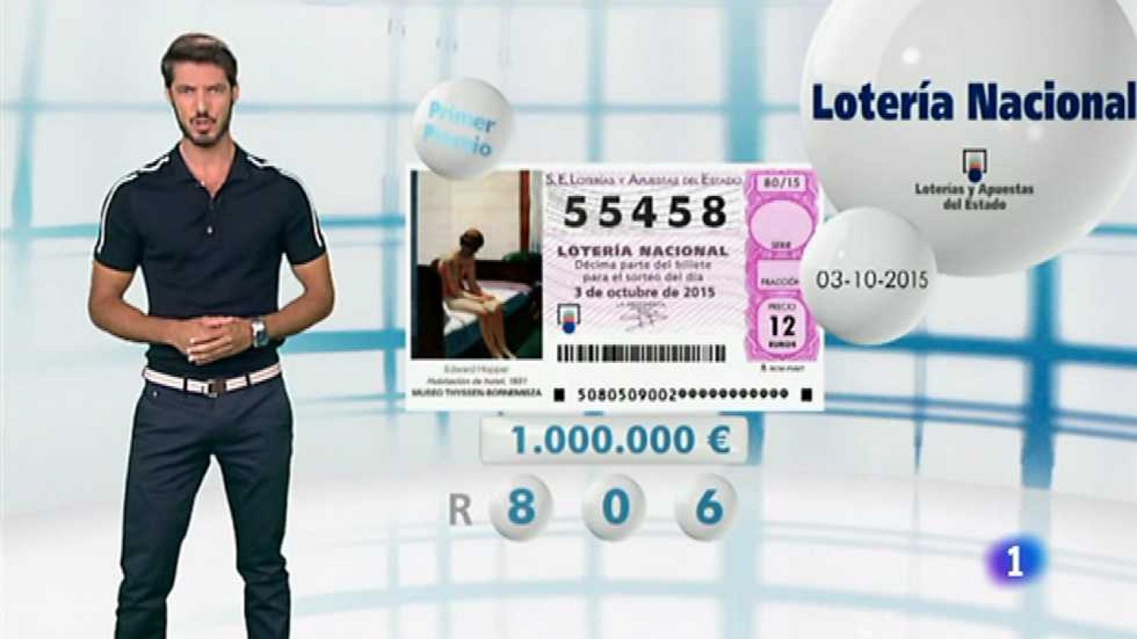 Lotería Nacional - 03/10/15 - Ver ahora