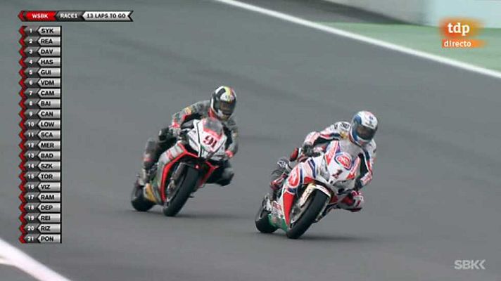 - WSBK 1ª carrera. Magny Cours (Francia)