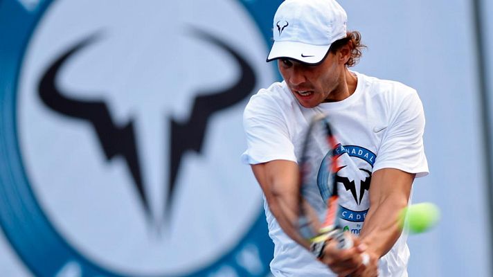 Telediario 1 - Nadal causa furor en Pekín