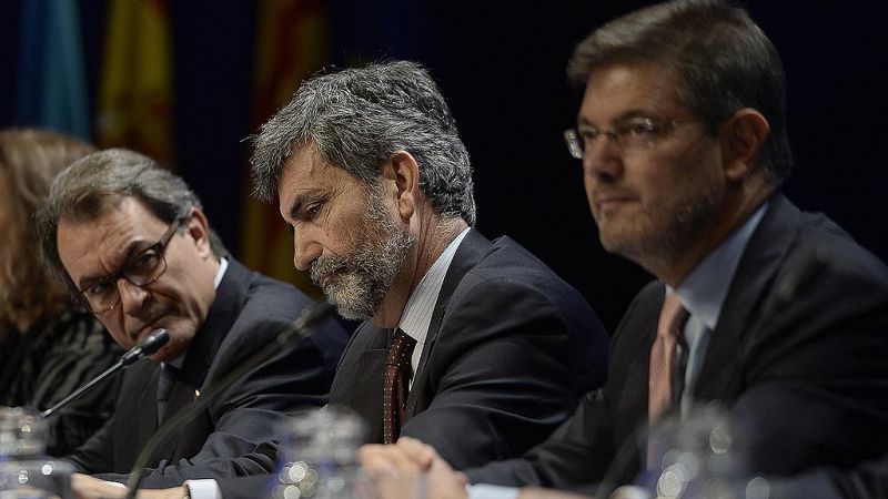 Mas critica el uso partidista de la justicia y el CGPJ le recuerda que se ha aplicado la ley