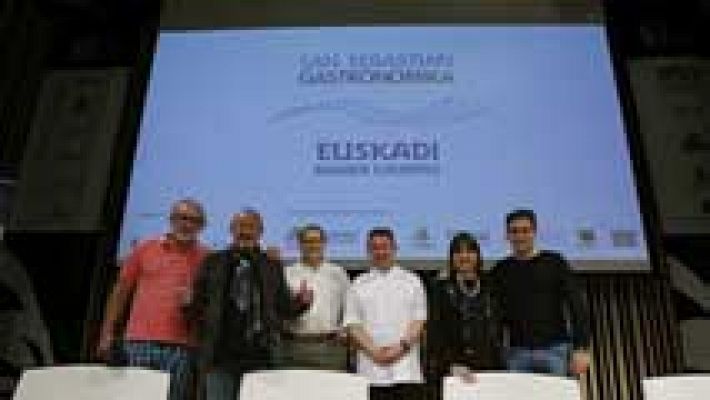 Telediario 1 - Cita culinaria en el congreso San Sebastián Gastronómica