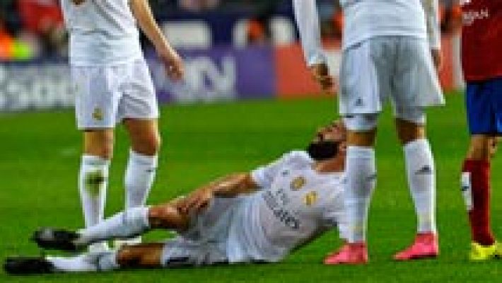 Telediario 1 - Del Bosque convoca a Mario, San José y Etxeita por los lesionados Carvajal, Martínez y Bruno