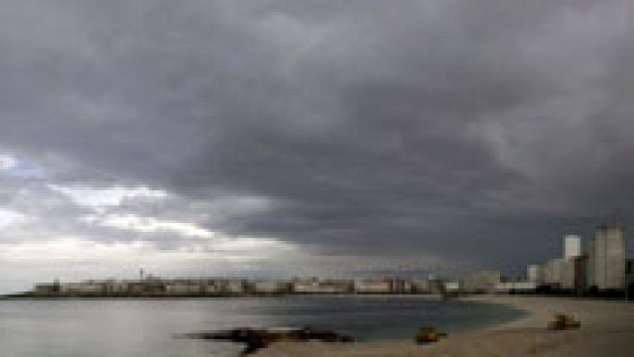 El tiempo - Chubascos fuertes en Pontevedra, Navarra y Huesca