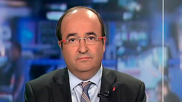 La noche en 24h - Iceta: "La CUP y Mas son como el agua y el aceite, no veo claro una investidura con votos prestados"