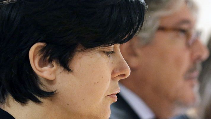 Telediario 1 - Declaran los policías y guardias civiles que participaron en la investigación del caso Asunta