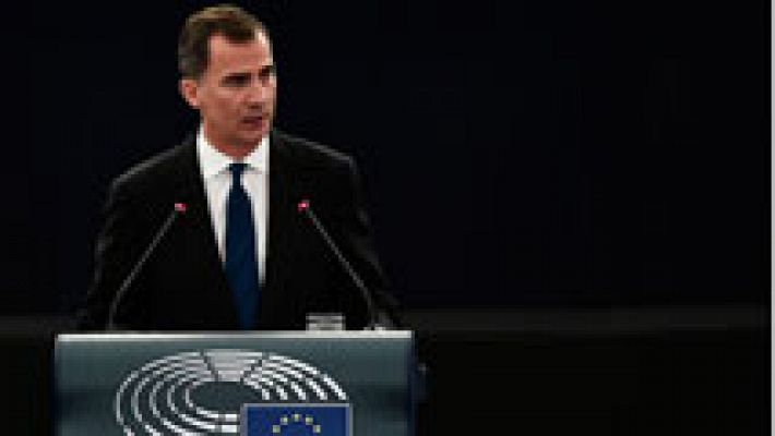 Informativo 24h - El rey interviene por primera vez ante el Parlamento europeo