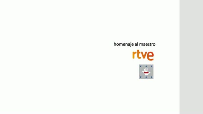 Ana Blanco homenajea al maestro | Ver