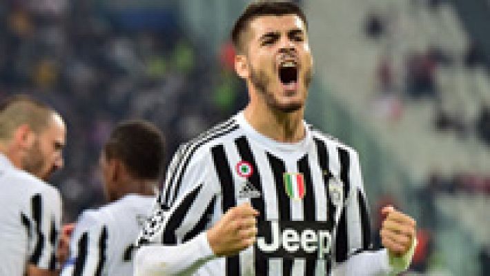 Telediario 1 - Morata, figura emergente de la selección
