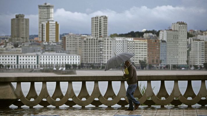 El tiempo - Lluvias fuertes y persistentes en Alicante, Murcia y Valencia
