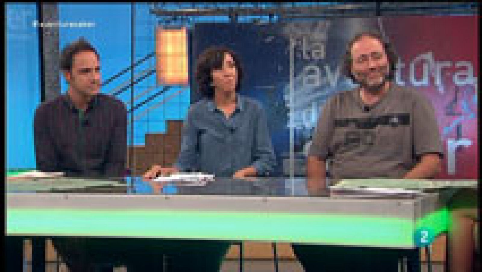La Aventura del Saber. Enrique Villalobos, Susana Zaragoza y Esaú Acosta