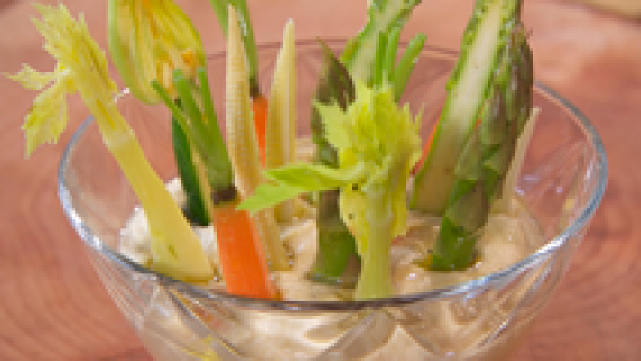 Torres en la cocina - Receta de crema de garbanzos con verduras