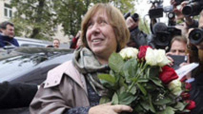Premio Nobel de Literatura para la bielorrusa Svetlana Alexievich