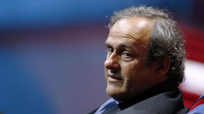 Telediario 1 - En Francia ven una campaña de desprestigio en la sanción a Platini