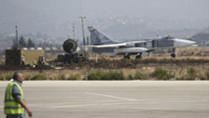 Telediario 1 - Amplia operación militar puesta en marcha por el régimen de Al Assad contra el llamado Estado Islámico