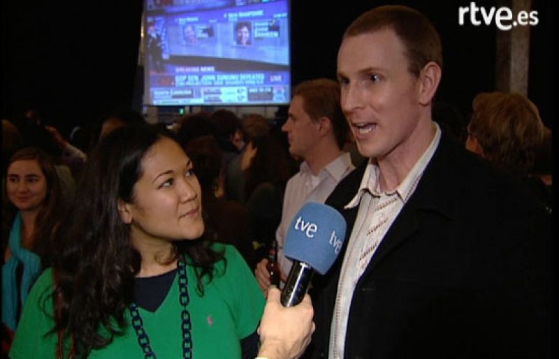 Fiesta demócrata en Madrid