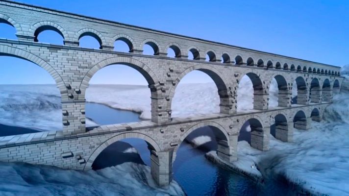 El acueducto de Nimes - Ingeniería Romana