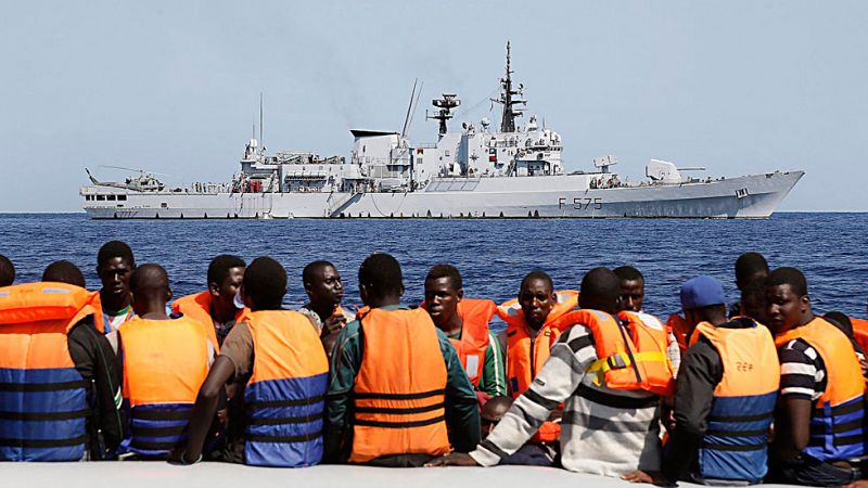 La ONU da luz verde a la misión de la UE contra el tráfico de migrantes en el Mediterráneo