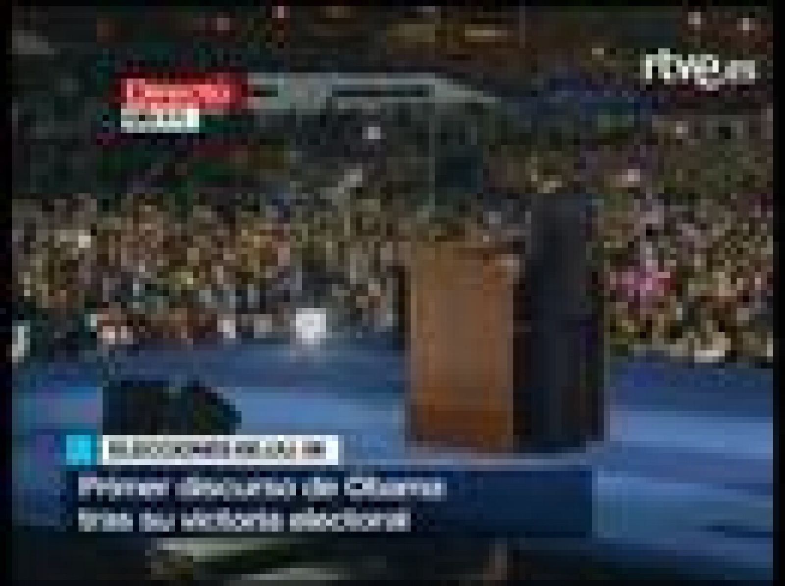 Sin programa: Discurso de la victoria de Obama | RTVE Play
