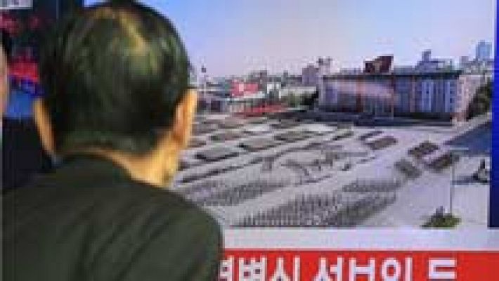Kim Jong-un clama que está preparado para la guerra contra EE.UU. durante el 70 aniversario del Partido de los Trabajadores