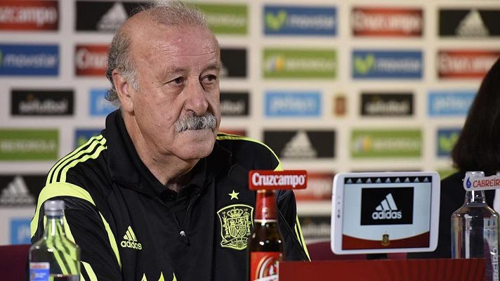 Telediario 1 - Del Bosque: "En Ucrania jugamos el mejor partido desde que soy seleccionador"