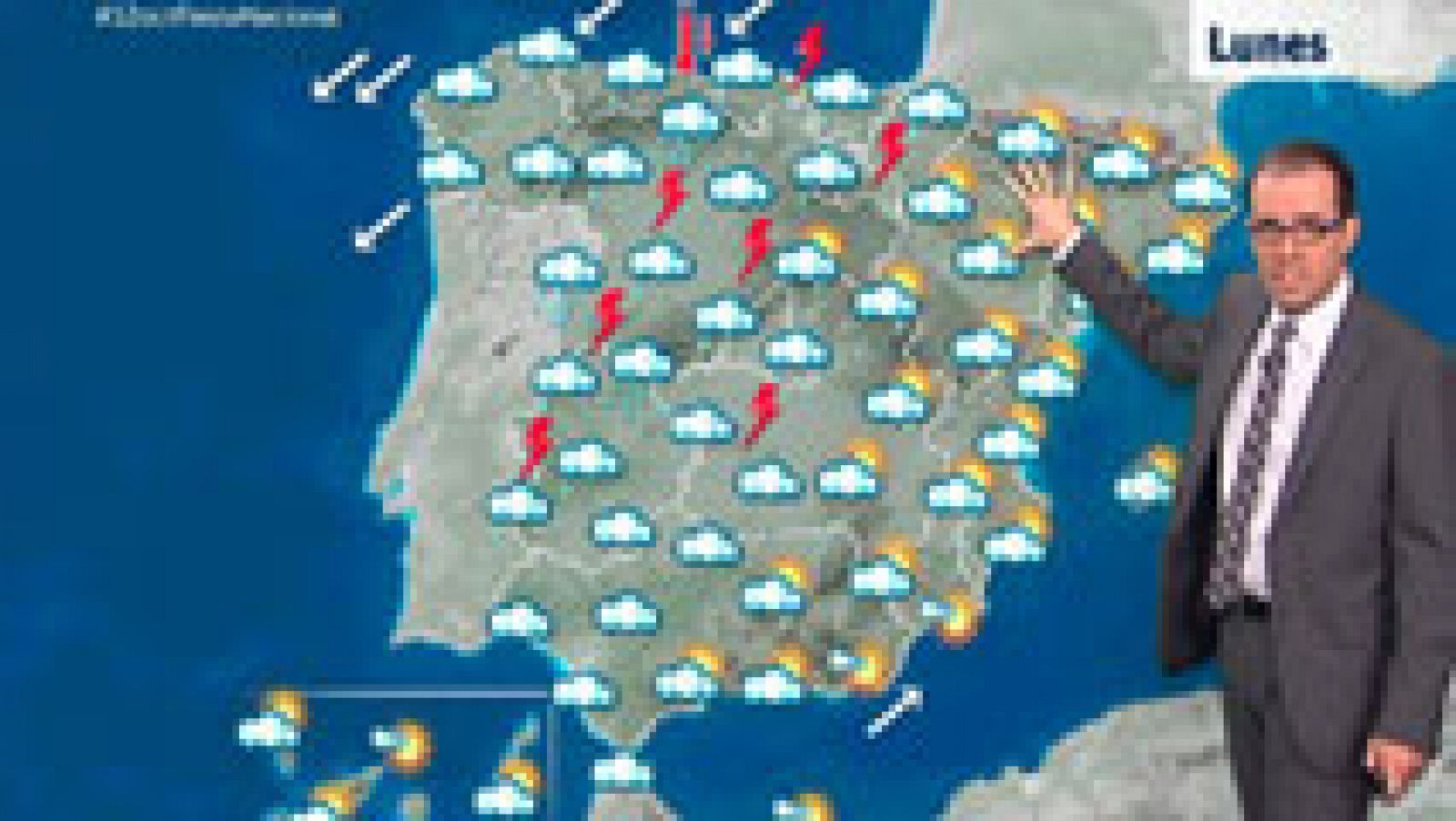 El tiempo: Lluvias abundantes en el noroeste peninsular | RTVE Play