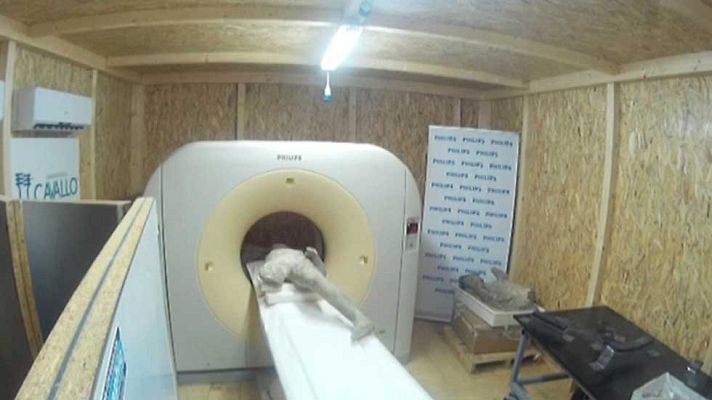 Telediario 1 - Nuevos descubrimientos de la ciudad de Pompeya gracias a la tecnología