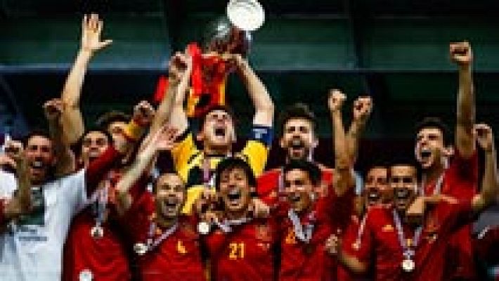 Telediario 1 - España vuelve al escenario donde ganó la Euro 2012