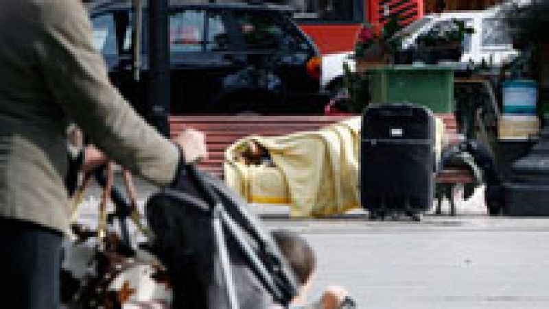 Se calcula que hay en España más de 15.000 personas viviendo en la calle