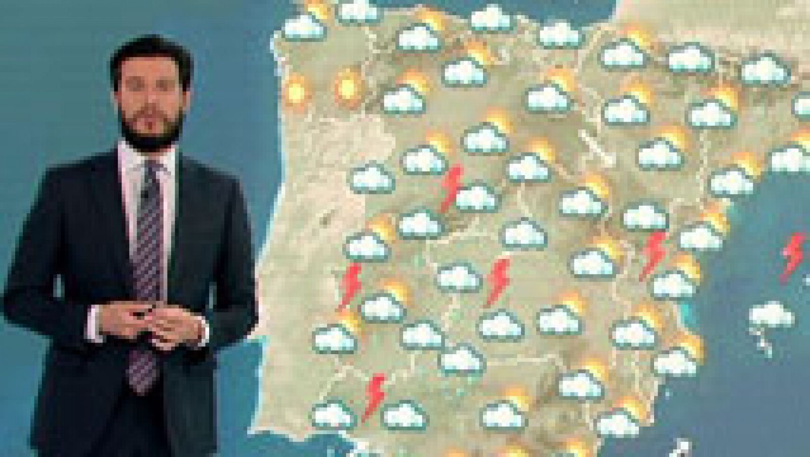 El tiempo: Chubascos persistentes en el sur de Levante | RTVE Play
