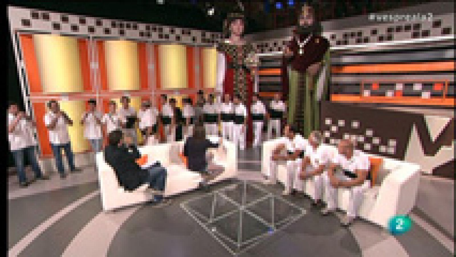 Vespre a La 2 - Geganters de la Vila de Sitges