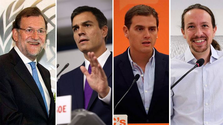 Telediario 1 - PP y PSOE dejan la puerta abierta a un debate a cuatro como piden Rivera e Iglesias