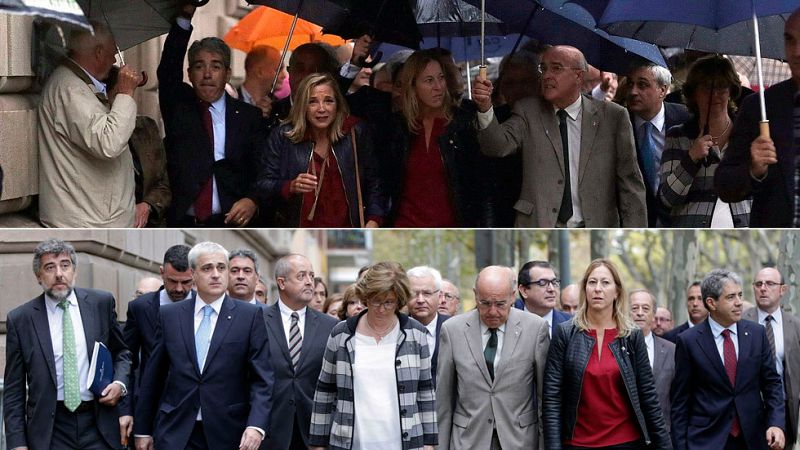 Rigau y Ortega niegan que desobedecieran al Constitucional y defienden que el 9N lo organizaron voluntarios