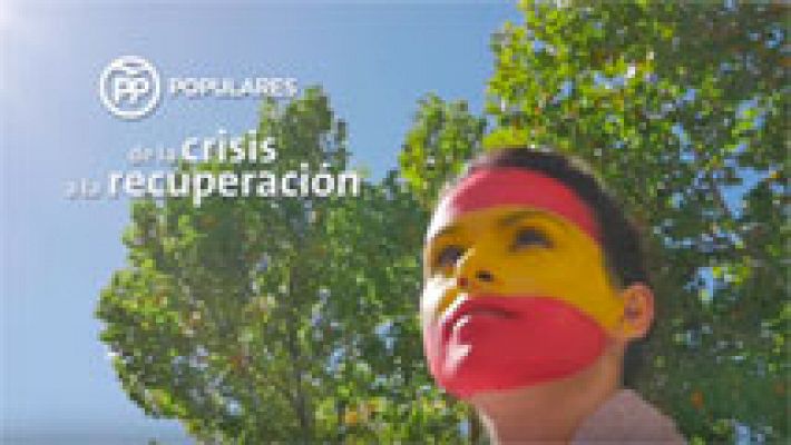 Telediario 1 - El PP presenta a España como una paciente que recibe el alta