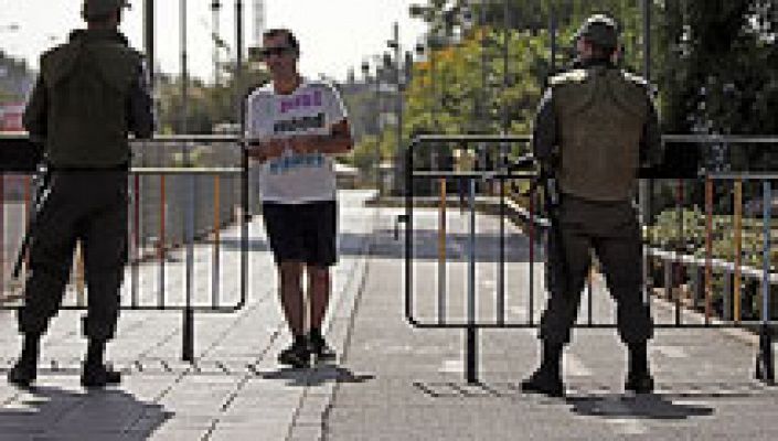 Telediario 1 - Israel despliega fuerzas de seguridad para frenar los ataques palestinos