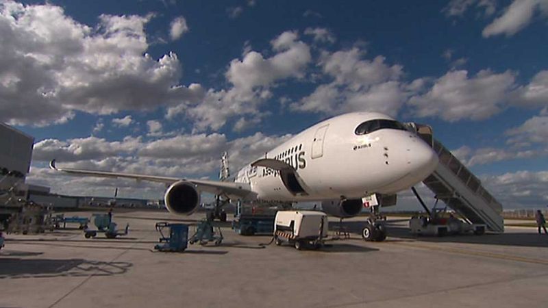 Un equipo de TVE ha podido acceder el nuevo Airbus