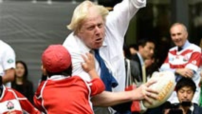 Telediario 1 - El alcalde de Londres, en plan arrollador