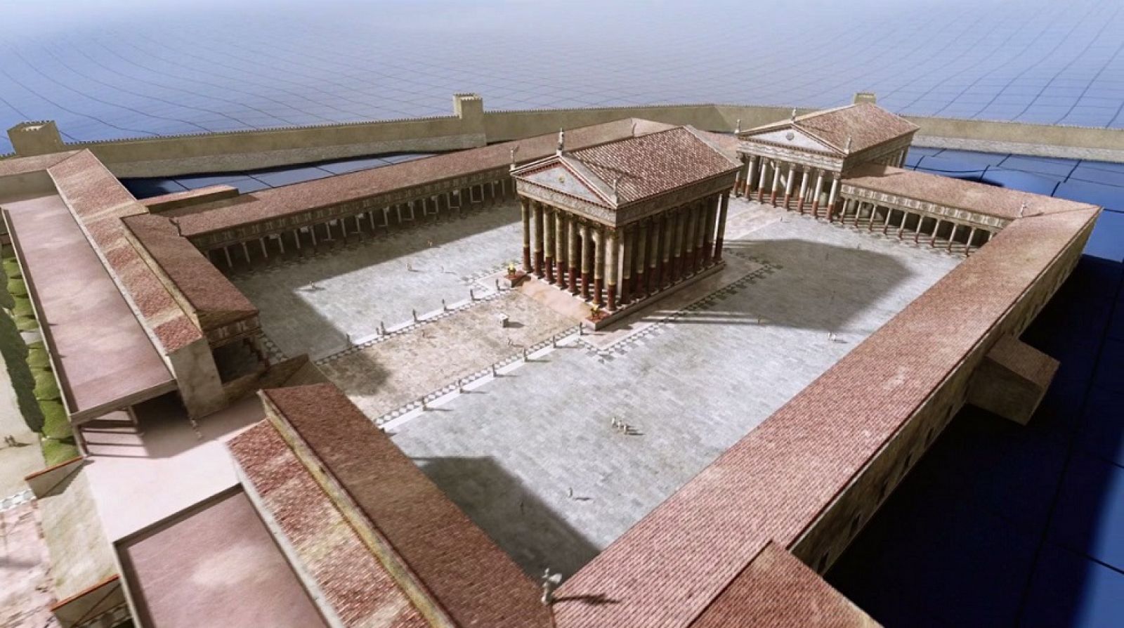 Ingeniería Romana - El recinto de culto de Tarraco