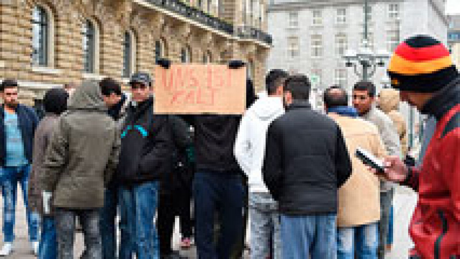 Los refugiados que han llegado a Alemania denuncian sus deficientes condiciones de vida