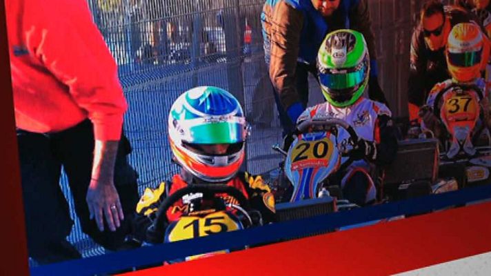 Automovilismo - Cto. de España de Karting. Prueba Motorland (Aragón)