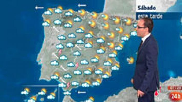 Viento y chubascos fuertes en Extremadura y oeste de Andalucía