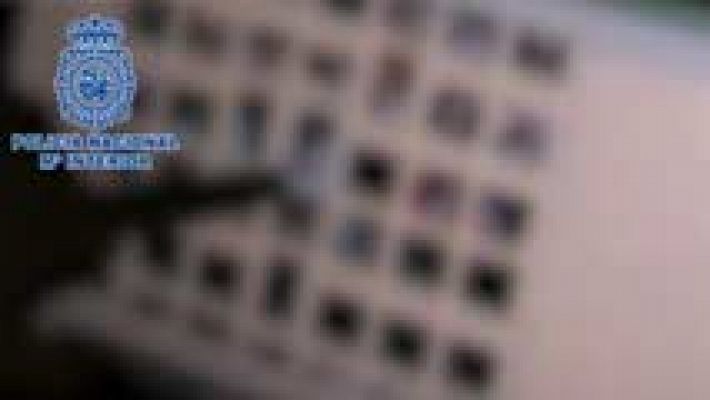 Telediario 1 - Golpe a la pornografía infantil con 81 detenidos en toda España