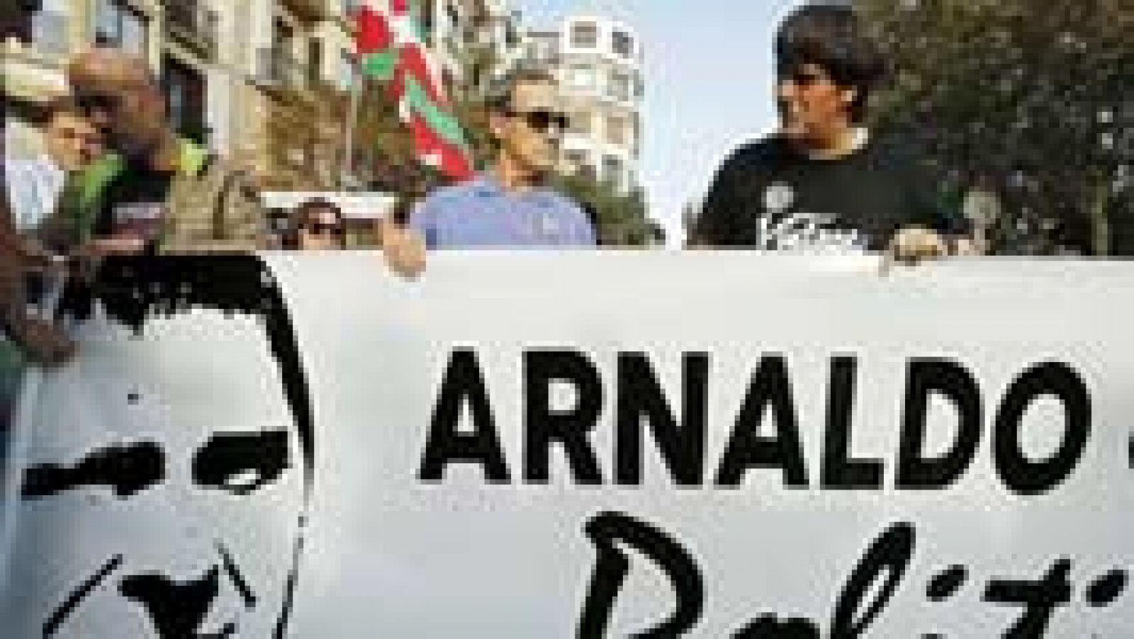 Telediario 1: Manifestación en San Sebastián para pedir la libertad de Otegi y Usabiaga | RTVE Play