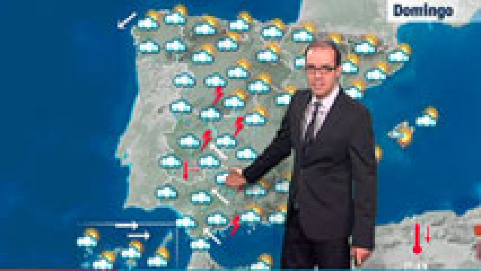 El tiempo: Fuertes lluvias en Andalucía, Extremadura y Castilla y León | RTVE Play