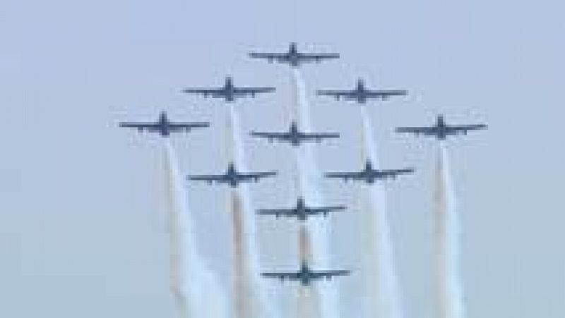 La Patrulla Águila del Ejército del Aire cumple 30 años