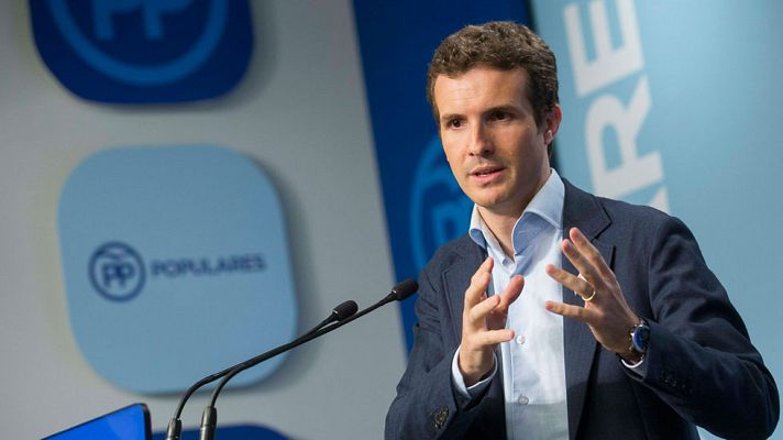 Telediario 1 - El PP insiste en que Ciudadanos podría apoyar al PSOE aunque no fuera la lista más votada