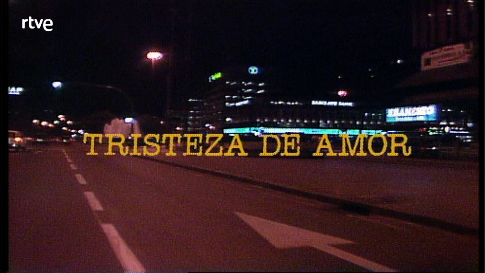 Cabecera de 'Tristeza de amor' | Ver