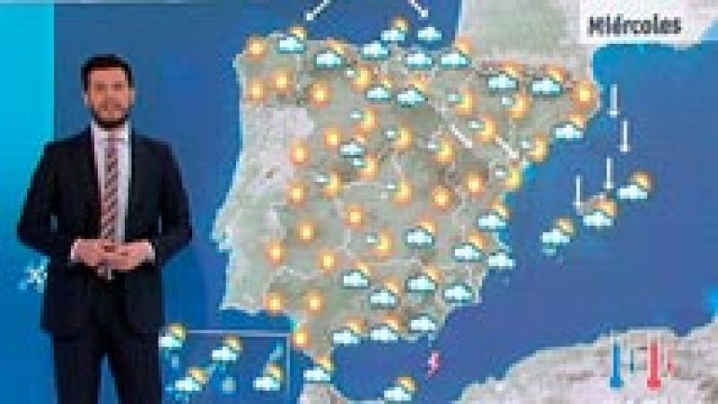 El Tiempo - Inestabilidad en el sur, sureste y Canarias, con cielos más despejados en el centro