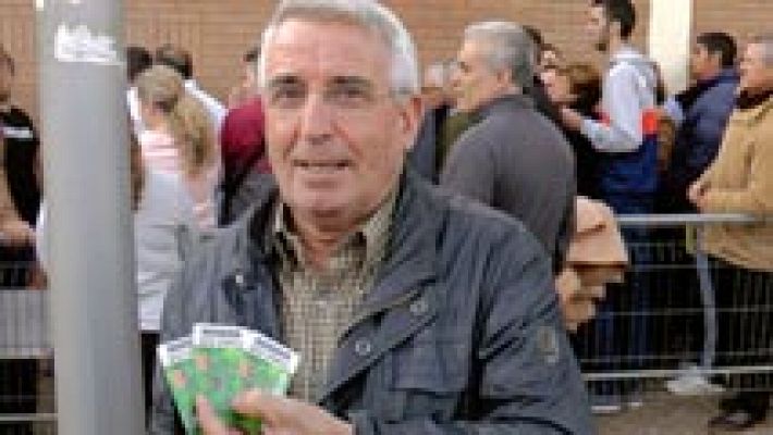 Telediario 1 - Madrid y Barça agotan las entradas en Cádiz y Villanueva