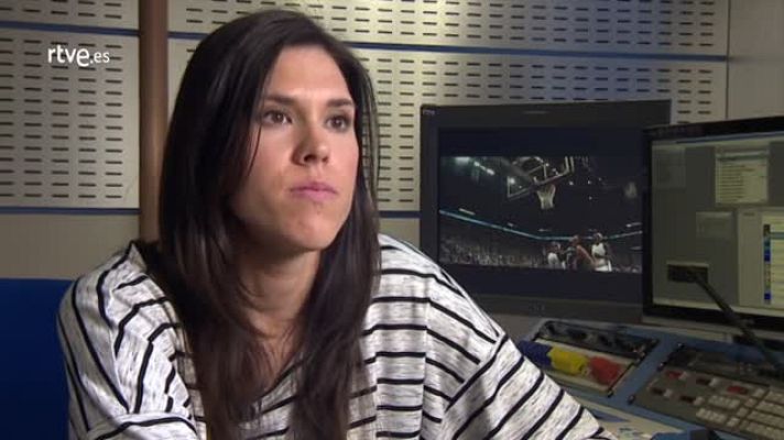 Baloncesto en RTVE - Anna Cruz: "No soy consciente de fomar parte de la historia del deporte español"