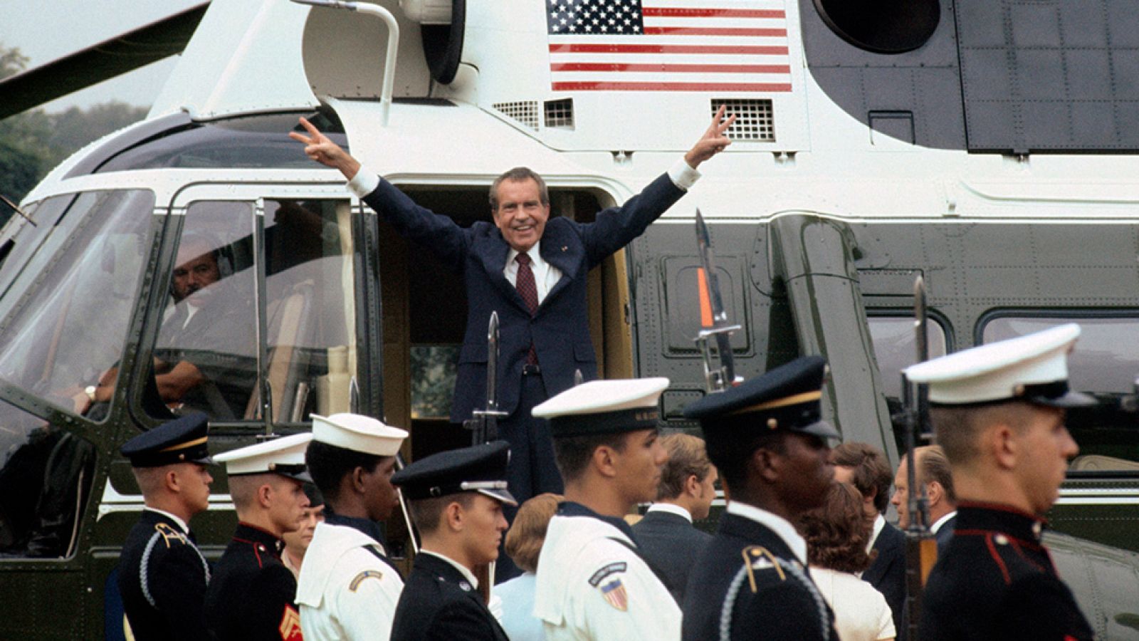 Los setenta: Estados Unidos contra Nixon